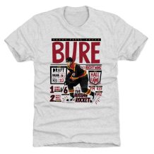 Vancouver Canucks - Pavel Bure Stats White NHL T-Shirt