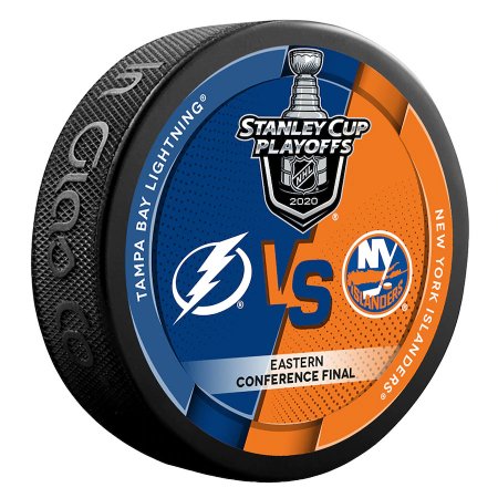 Tampa Bay Lightning vs. New York Islanders - 2020 Eastern Conference Final Dueling NHL krążek