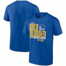 Golden State Warriors - 2022 Western Conference Champions Blue NBA T-shirt