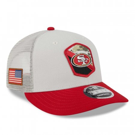 San Francisco 49ers - 2023 Salute to Service Low Profile 9Fifty NFL Kšiltovka