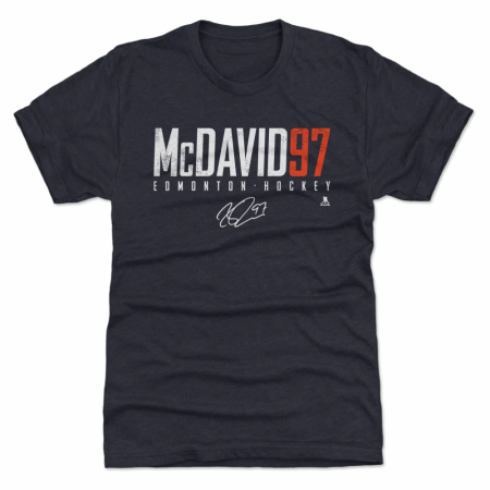 Edmonton Oilers Kinder - Connor McDavid Elite Navy NHL T-Shirt