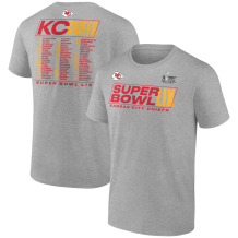 Kansas City Chiefs - Super Bowl LIX Roster NFL T-Shirt