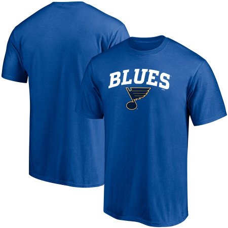St. Louis Blues - Team Logo Lockup NHL Tričko