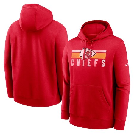 Kansas City Chiefs - Club Fleece Pullover NFL Mikina s kapucí