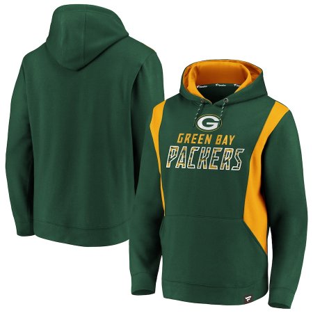 Green Bay Packers - Color Block NFL Mikina s kapucí