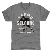 Anaheim Ducks - Teemu Selanne Arc Gray NHL Tričko