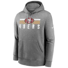 San Francisco 49ers - Team Stripes NFL Bluza z kapturem