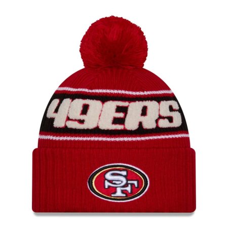 San Francisco 49ers - 2024 Sideline Sport NFL Czapka zimowa