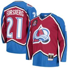 Colorado Avalanche - Peter Forsberg 1995/96 Blue Line NHL Dres