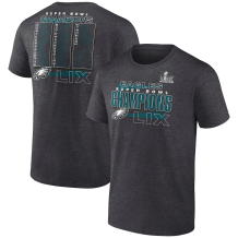 Philadelphia Eagles - Super Bowl LIX Champions Roster NFL T-Shirt