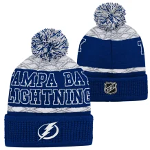 Tampa Bay Lightning Youth - Puck Pattern NHL Knit Hat