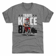 Kansas City Chiefs - Travis Kelce Player Name NFL T-Shirt