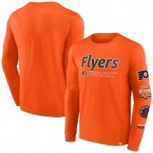 Philadelphia Flyers - Strike the Goal NHL Koszulka z długim rękawem