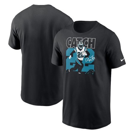 Carolina Panthers - Christian McCaffrey Player Graphic NFL T-Shirt
