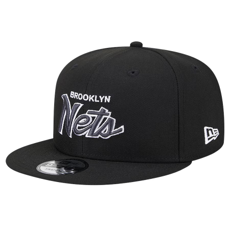 Brooklyn Nets - Script Side Patch 9Fifty NBA Cap