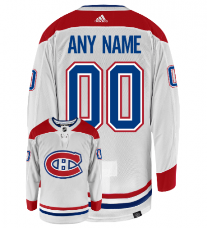Montreal Canadiens - Adizero Authentic Pro Away NHL Dres/Vlastní jméno a číslo
