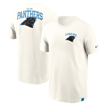 Carolina Panthers - Blitz Essential Cream NFL T-Shirt
