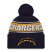 Los Angeles Chargers - 2024 Sideline Sport Navy NFL Czapka zimowa