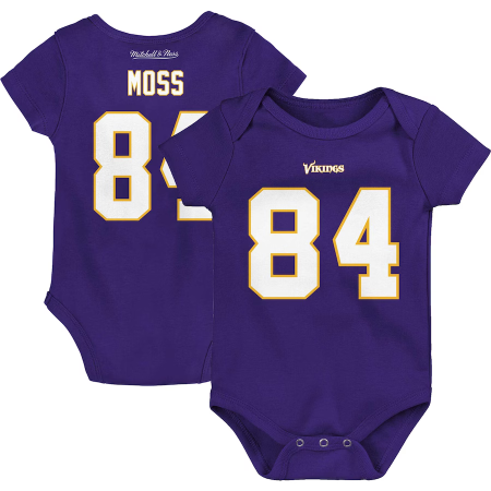 Minnesota Wild Niemowlę - Randy Moss Player NFL Body Set - Wielkość: 12-18 MO