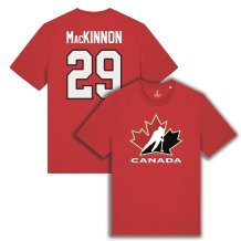 Canada - Nathan MacKinnon Red Hockey T-shirt