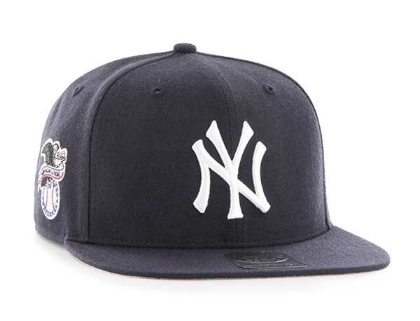 NY Black Yankees Cotton Hat - Navy