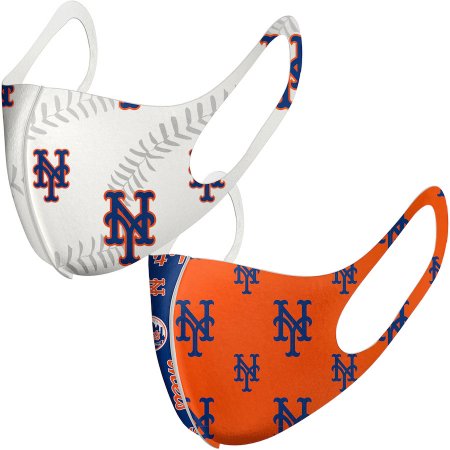 New York Mets - Team Logos 2-pack MLB Gesichtsmaske