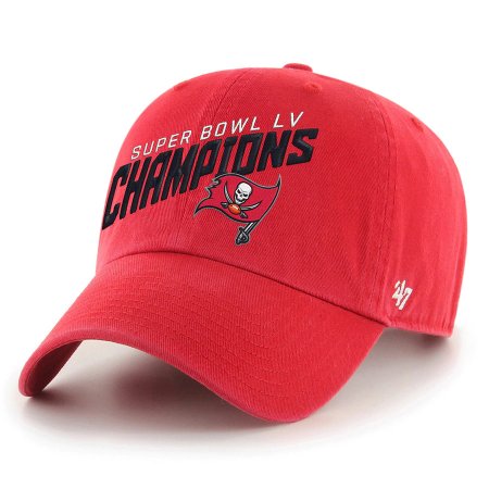 Tampa Bay Buccaneers - Super Bowl LV Champs Clean Up NFL Hat