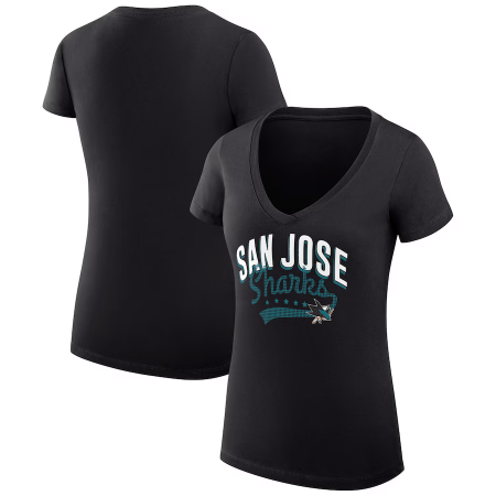 San Jose Sharks Frauen - Filigree Logo NHL T-Shirt
