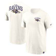 Baltimore Ravens - Blitz Essential Cream NFL T-Shirt