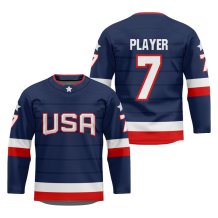 USA - 2025 Hockey Replica Fan Jersey/Customized