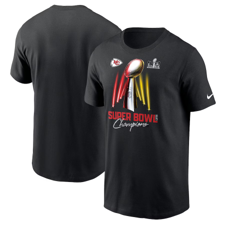 Kansas City Chiefs - Super Bowl LVIII Champions Trophy NFL T-Shirt