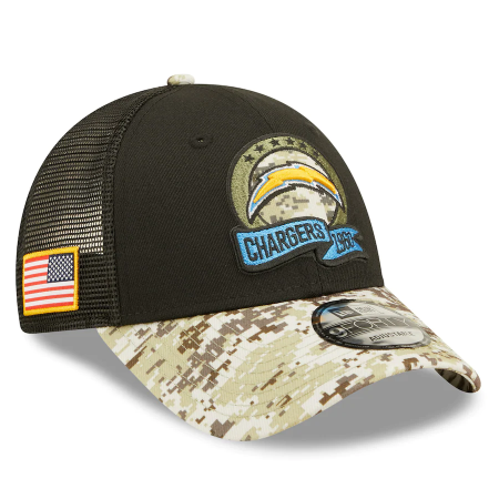 Los Angeles Chargers - 2022 Salute To Service 9Forty NFL Cap