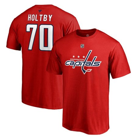 Washington Capitals - Braden Holtby Stack NHL T-Shirt