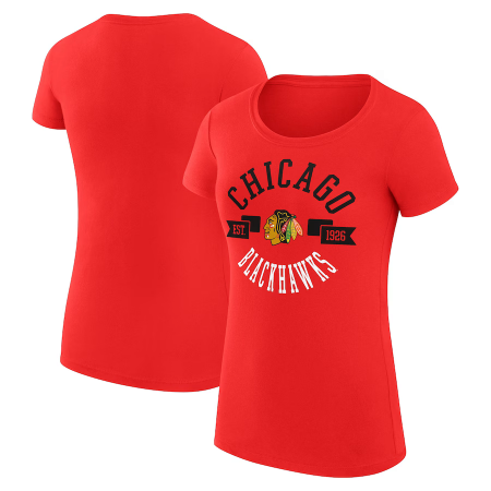 Chicago Blackhawks Damskie - City Graphic NHL T-Shirt