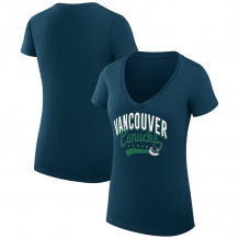 Vancouver Canucks Damskie - Filigree Logo NHL T-Shirt