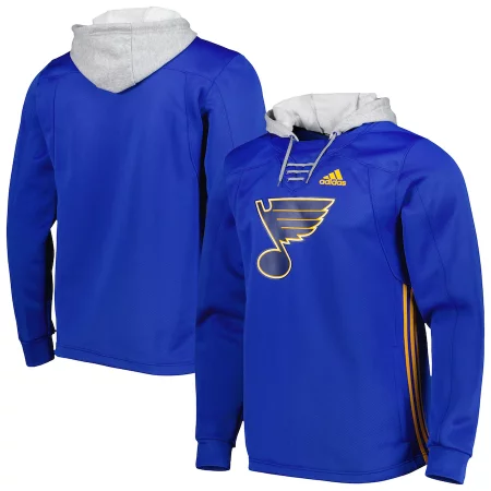 St. Louis Blues - Skate Lace Primeblue NHL Bluza s kapturem