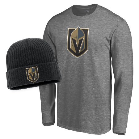 Vegas Golden Knights - T-Shirt + Knit Hat NHL Set