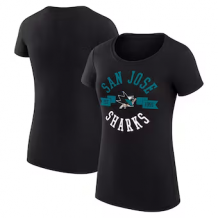 San Jose Sharks Womens - City Graphic NHL T-Shirt