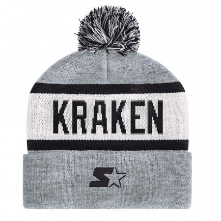 Seattle Kraken - Starter Black Ice NHL Knit hat