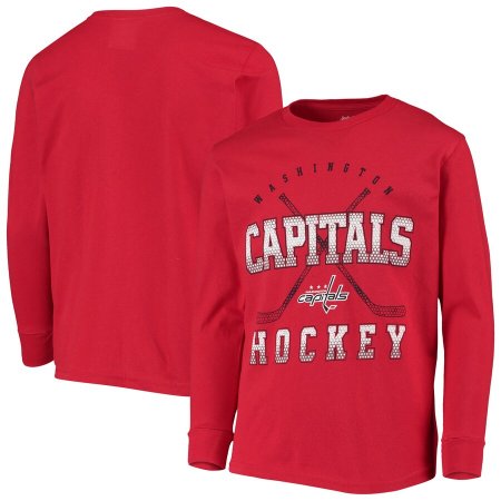Washington Capitals Dětské - Digital NHL Tričko s dlouhým rukávem