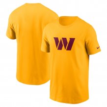 Washington Commanders - Primary Logo Gold NFL T-Shirt