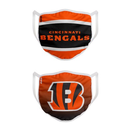 Cincinnati Bengals - Colorblock 2-pack NFL face mask