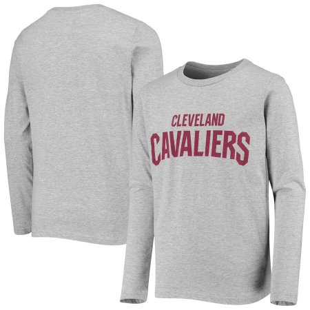 Cleveland Cavaliers Youth - Primary Logo NBA Long Sleeve T-Shirt