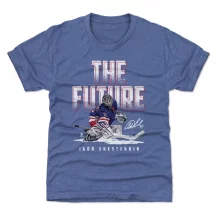 New York Rangers Youth - Igor Shesterkin The Future Blue NHL T-Shirt