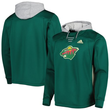 Minnesota Wild - Skate Lace Primeblue NHL Bluza s kapturem - Wielkość: S/USA=M/EU