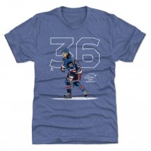 New York Rangers - Mika Zibanejad Outline NHL T-Shirt