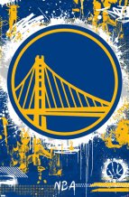 Golden State Warriors - Maximalist NBA Poster
