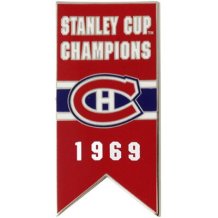 Montreal Canadiens 1969 Stanley Cup Champs NHL Abzeichen