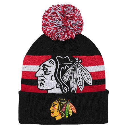 Chicago Blackhawks Detská - Heritage Cuffed NHL zimná čiapka