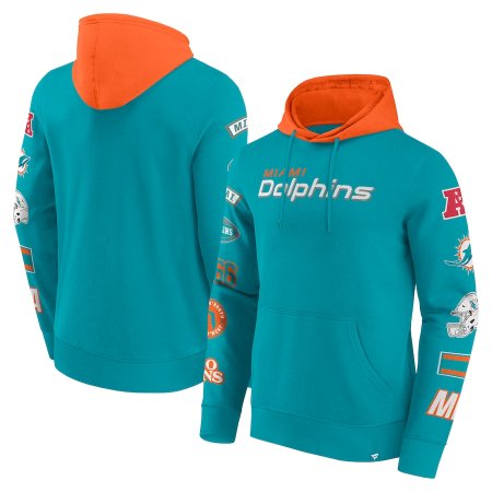 Miami Dolphins- Patched Out NFL Bluza s kapturem